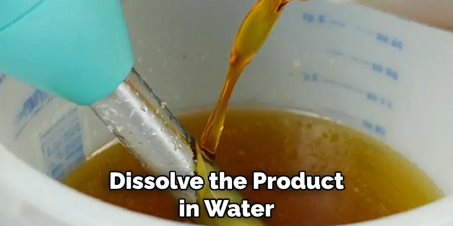 Dissolve the Product in Water