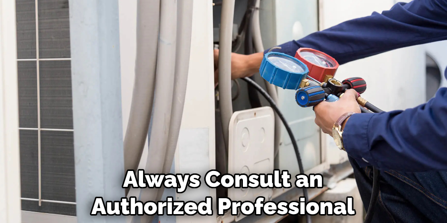 Always Consult an Authorized Professional