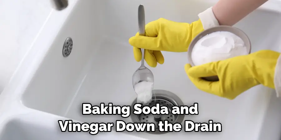 Baking Soda and Vinegar Down the Drain