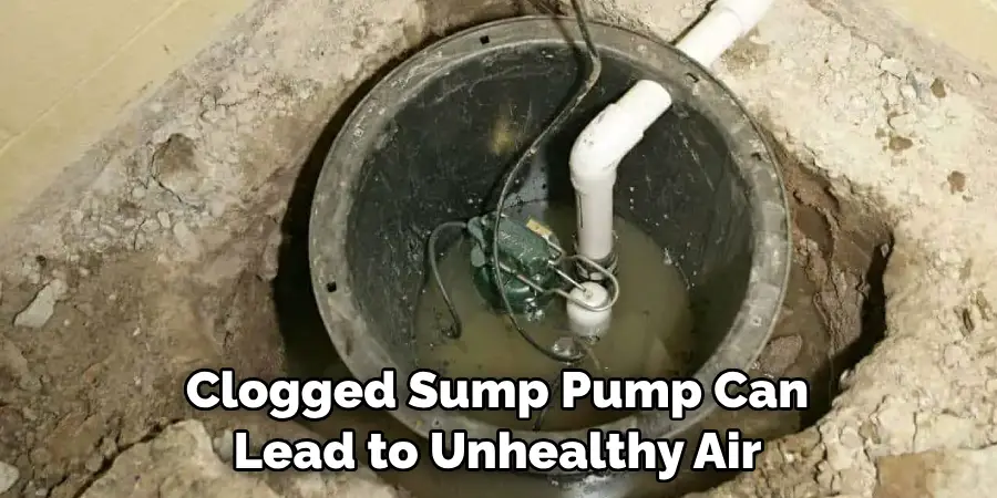 Clogged Sump Pump Can Lead to Unhealthy Air