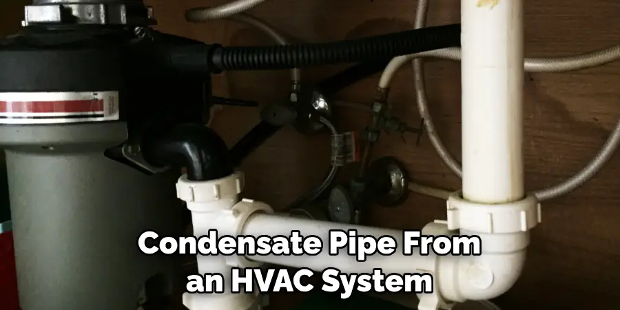 Condensate Pipe From an HVAC System