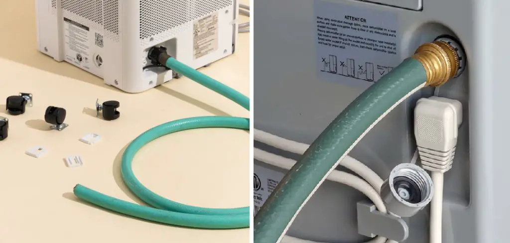 How to Make Dehumidifier Drain Through Hose