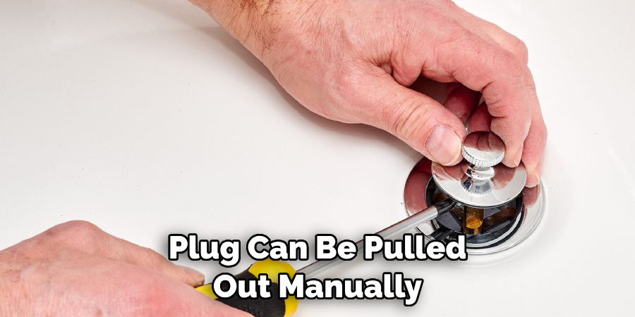 Plug Can Be Pulled Out Manually