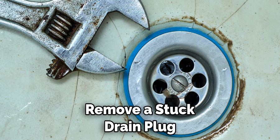 Remove a Stuck Drain Plug
