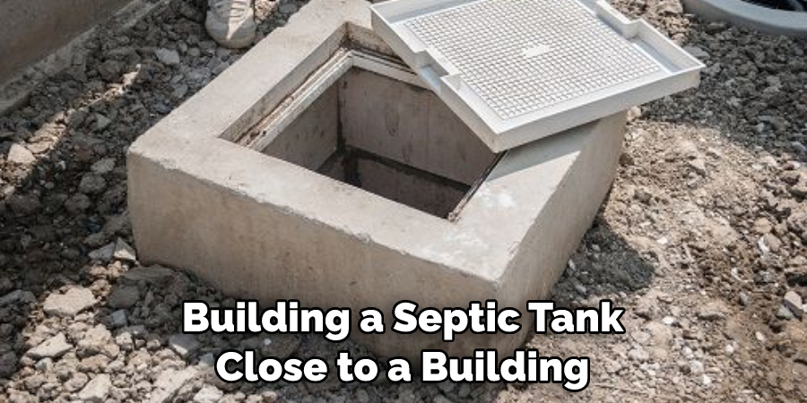 Building a Septic Tank Close to a Building