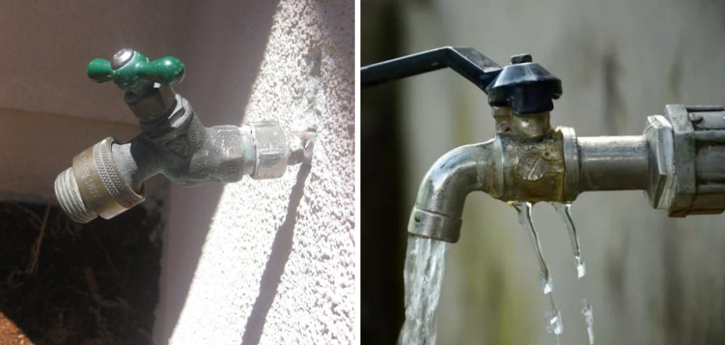 How to Fix a Leaky Outdoor Faucet Handle