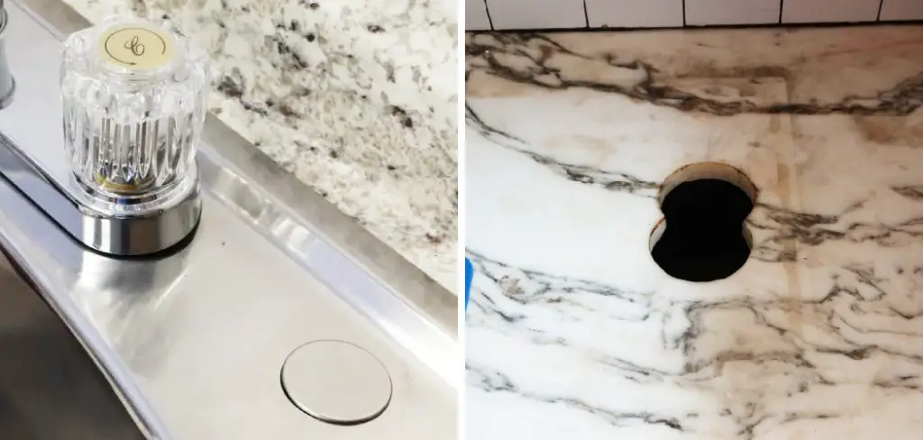 How to Plug Faucet Holes in Granite