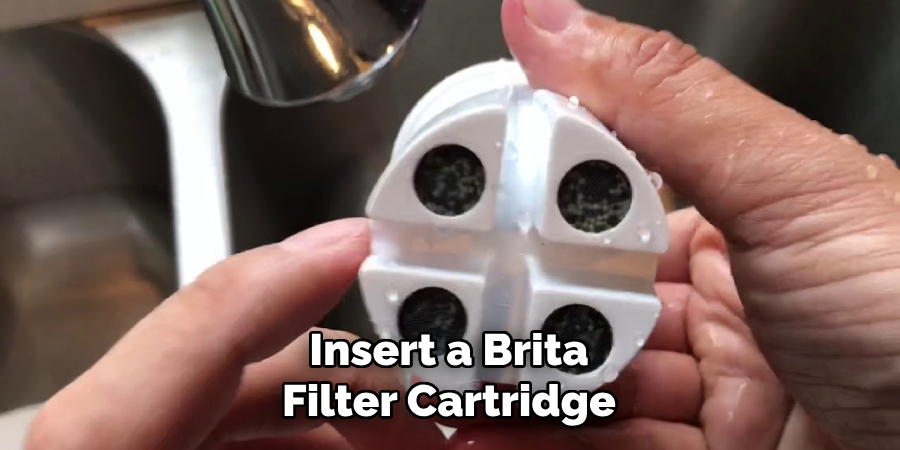 Insert a Brita Filter Cartridge
