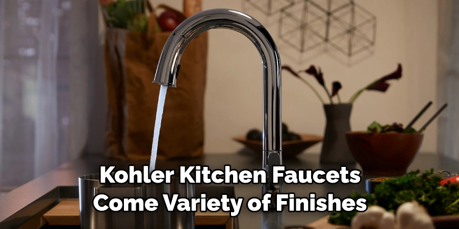 Kohler Kitchen Faucets Come Variety of Finishes