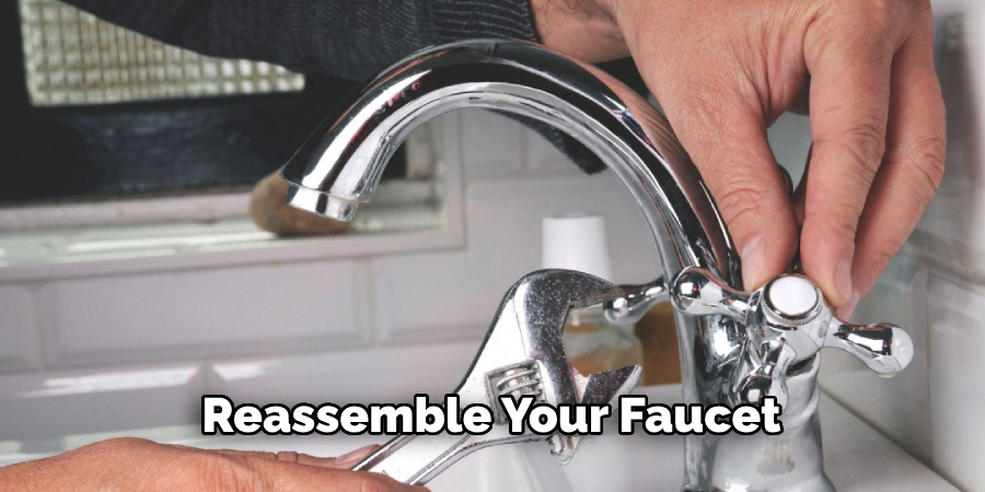 Reassemble Your Faucet