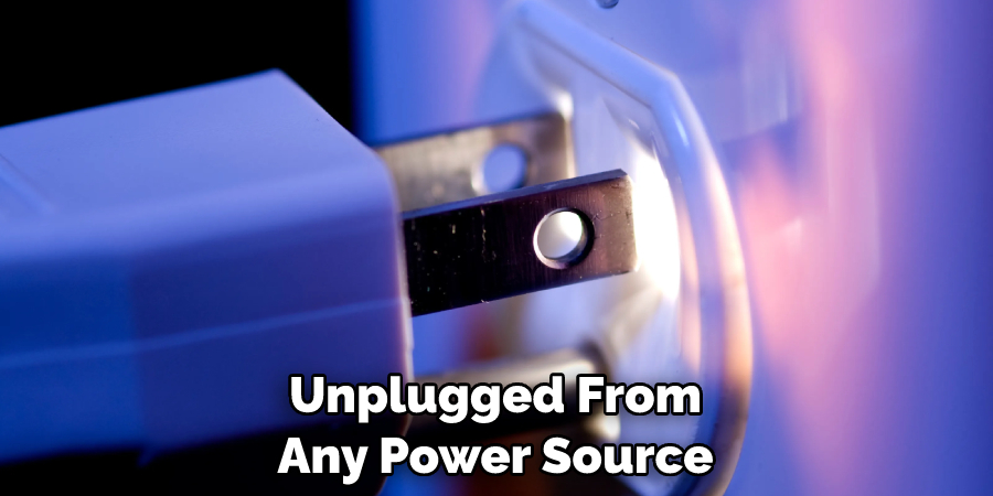 Unplugged From Any Power Source