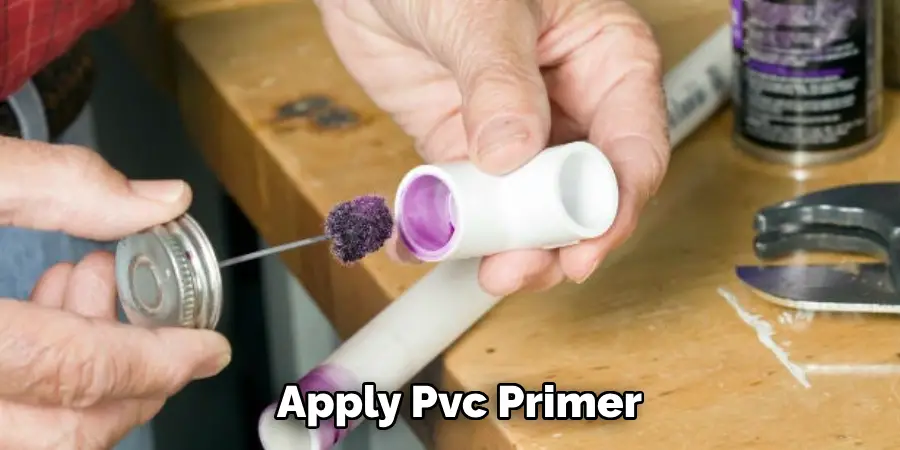 Apply Pvc Primer 