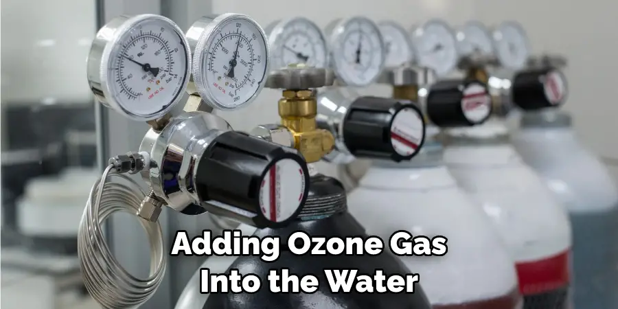 Adding Ozone Gas Into the Water