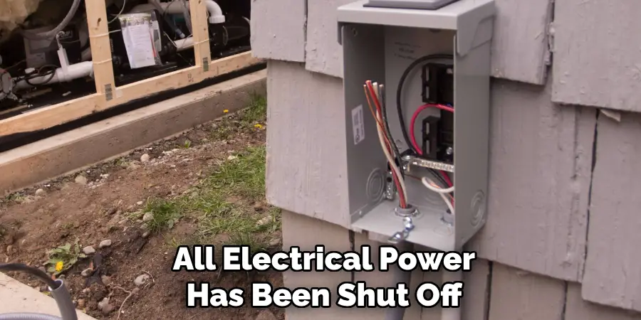 All Electrical Power Has Been Shut Off