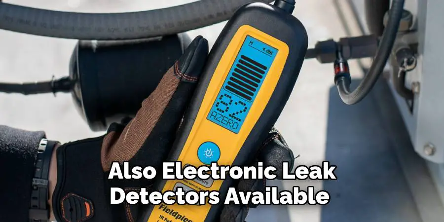 Also Electronic Leak Detectors Available 