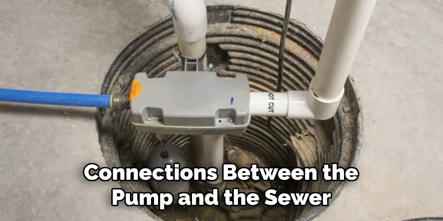 Connections Between the Pump and the Sewer 