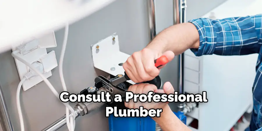 Consult a Professional Plumber