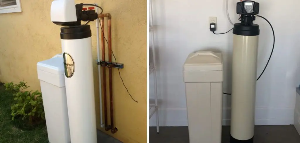 How to Clean a Water Softener System