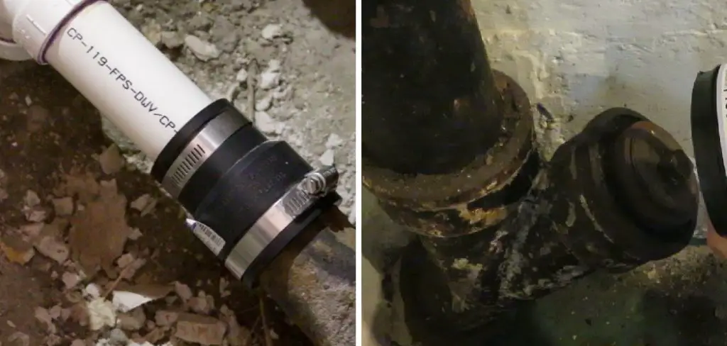 How to Connect Pvc to Cast Iron Sewer Pipe Underground