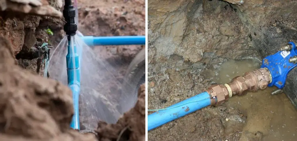 How to Fix a Main Water Line