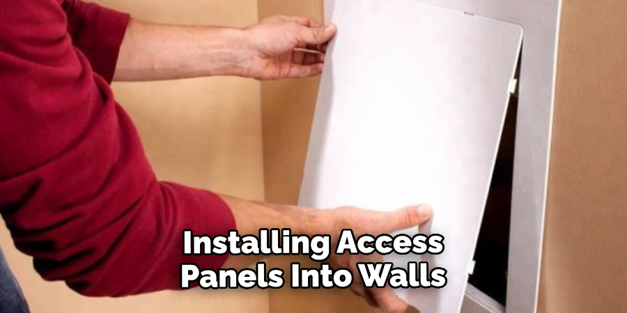 Installing Access Panels Into Walls