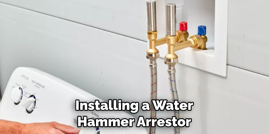 Installing a Water Hammer Arrestor