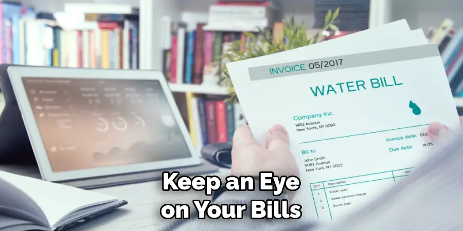 Keep an Eye on Your Bills