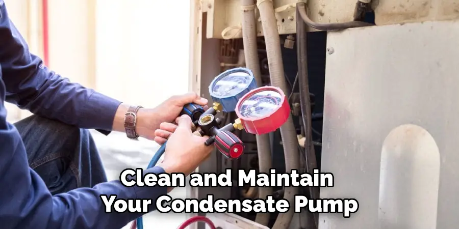 Clean and Maintain Your Condensate Pump