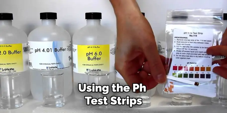 Using the Ph Test Strips