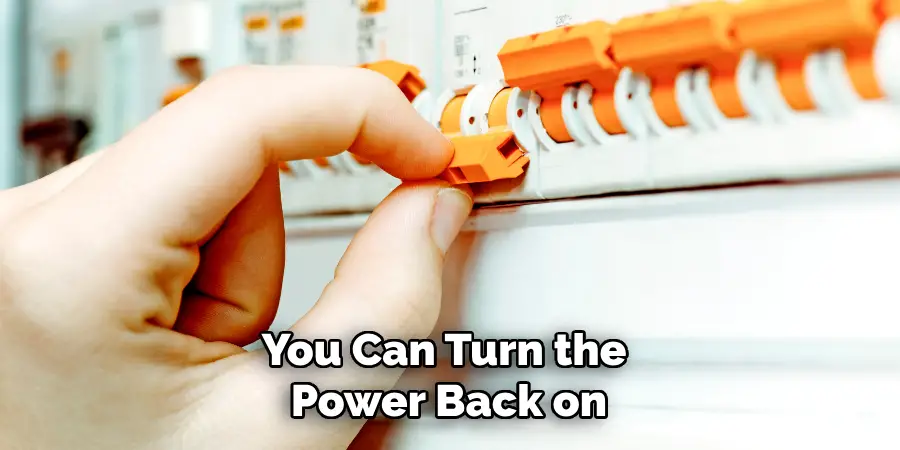 You Can Turn the Power Back on