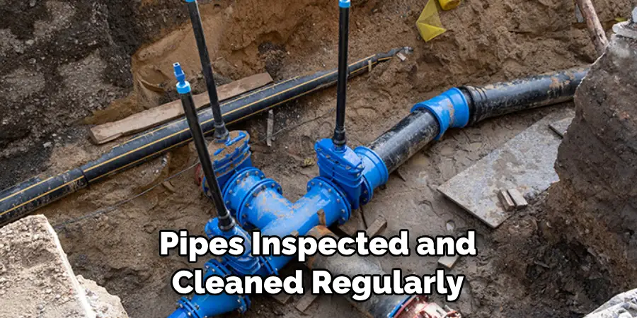  Pipes Inspected and Cleaned Regularly