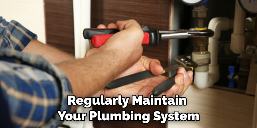 Regularly Maintain Your Plumbing System