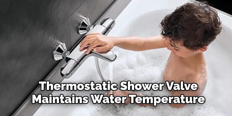 Thermostatic Shower Valve Maintains Water Temperature