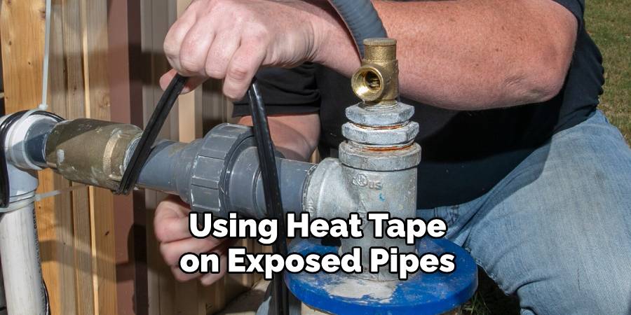 Using Heat Tape on Exposed Pipes