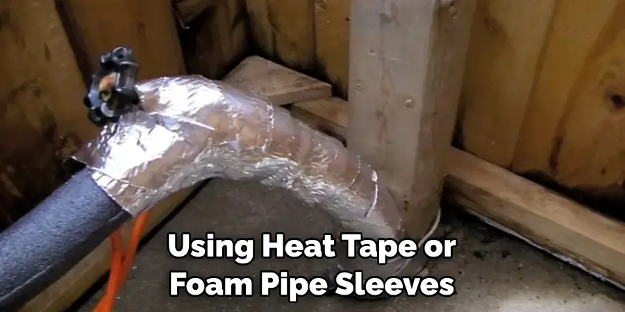 Using Heat Tape or Foam Pipe Sleeves