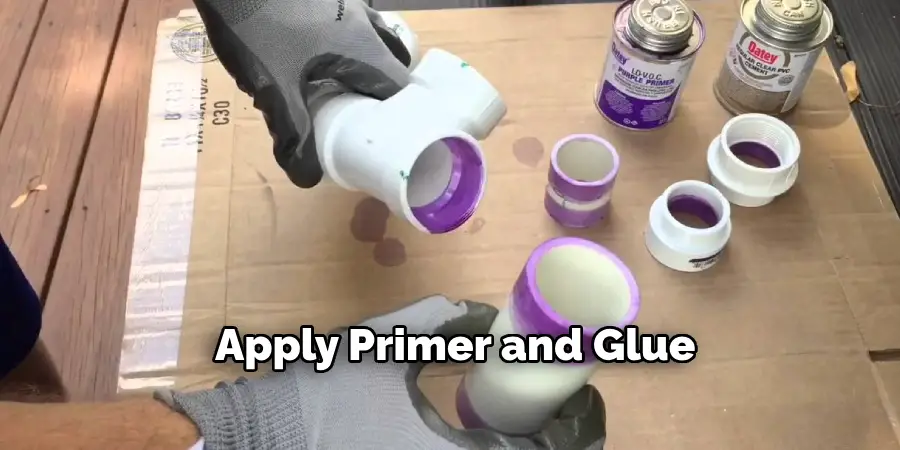 Apply Primer and Glue 