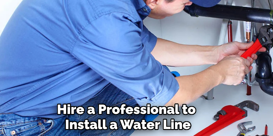 Hire a Professional to Install a Water Line