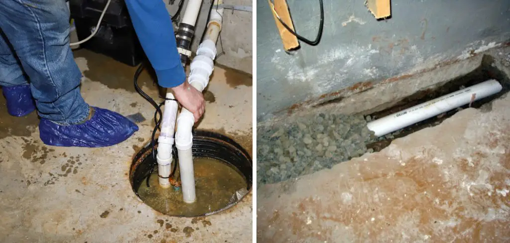 How to Clean French Drain in Basement