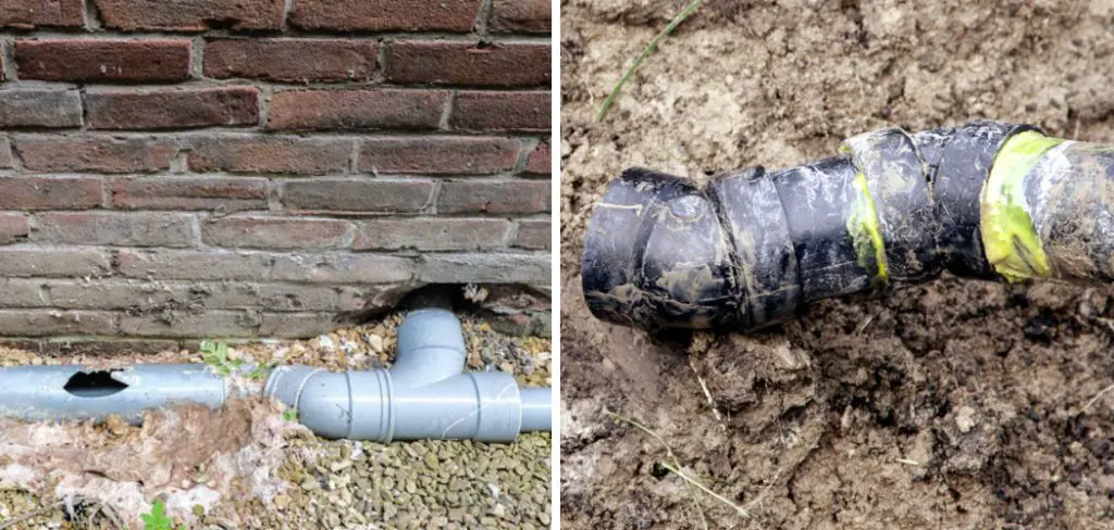 How to Fix Broken Drain Pipe