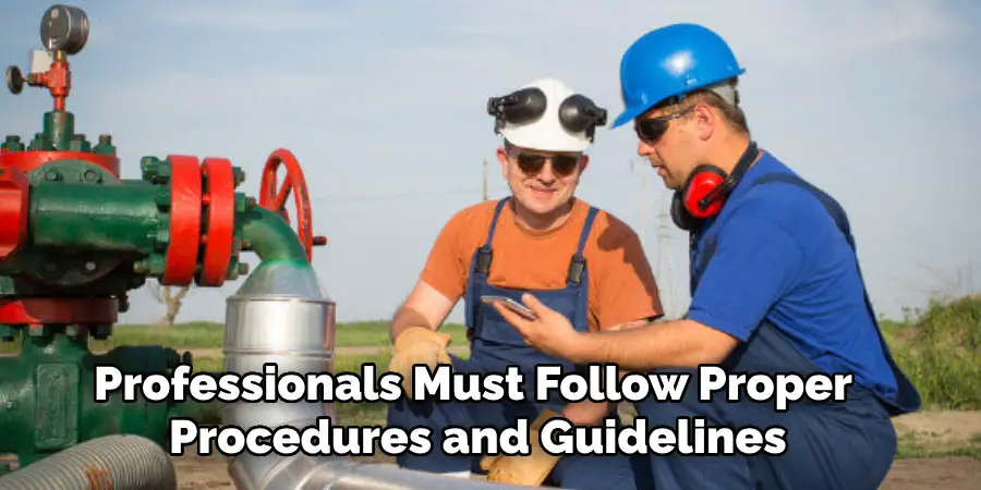 Professionals Must Follow Proper Procedures and Guidelines