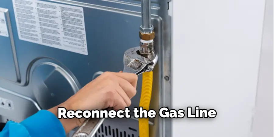 Reconnect the Gas Line