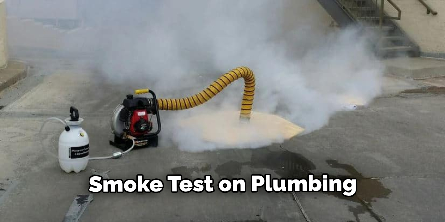Smoke Test on Plumbing
