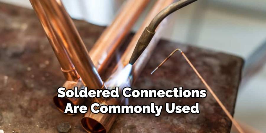 Soldered Connections Are Commonly Used