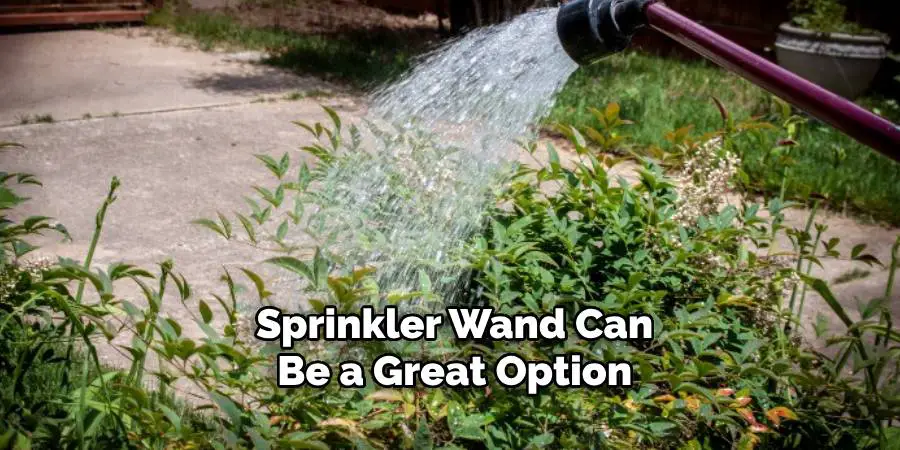 Sprinkler Wand Can Be a Great Option