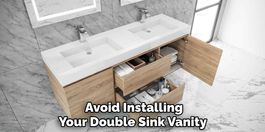 Avoid Installing Your Double Sink Vanity 
