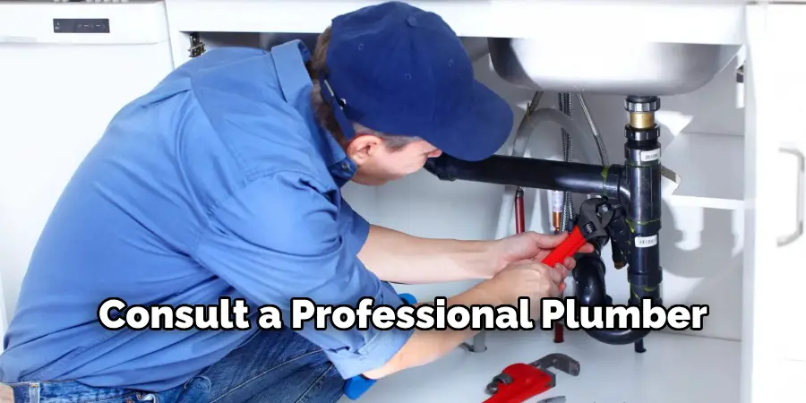 Consult a Professional Plumber