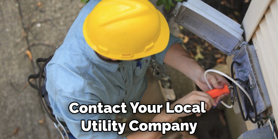 Contact Your Local Utility Company