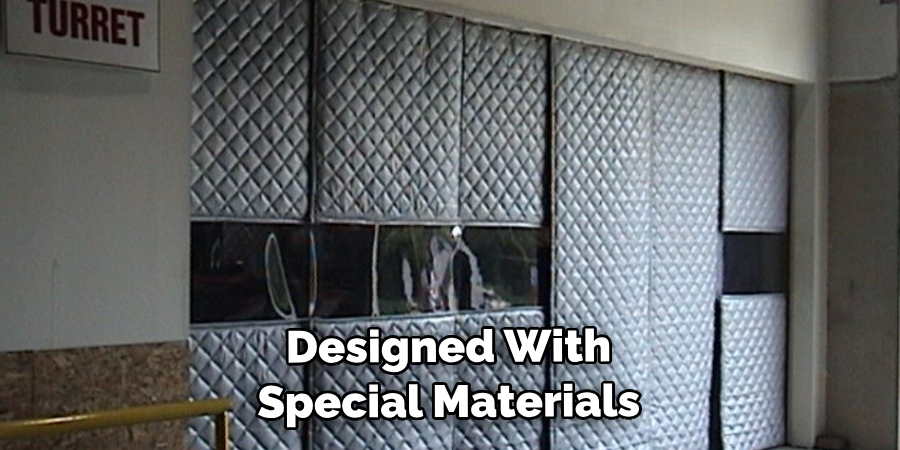 Curtains Are Designed With Special Materials