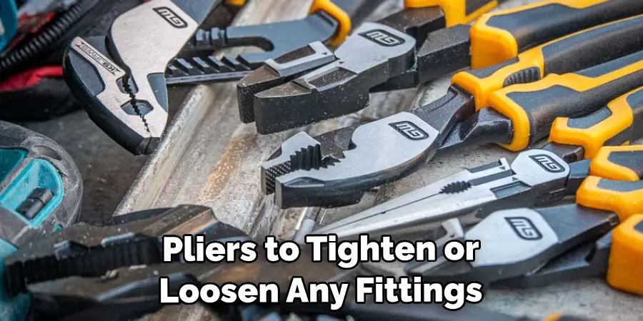 Pliers to Tighten or Loosen Any Fittings