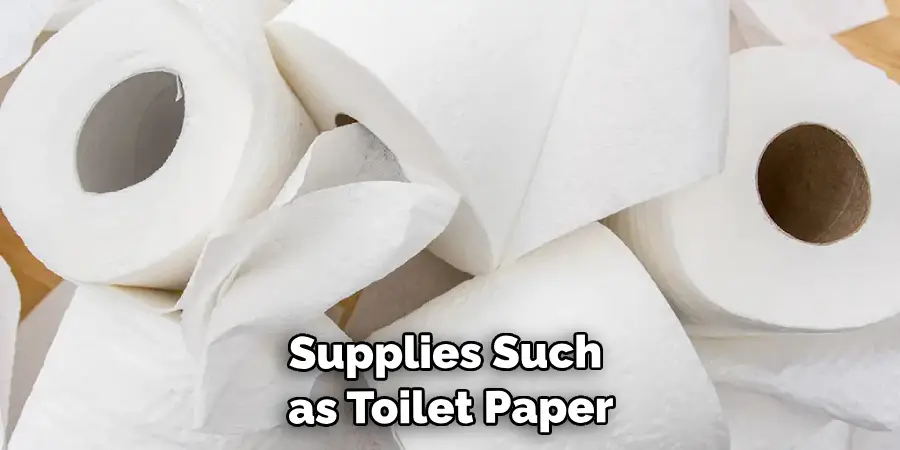 Supplies Such as Toilet Paper